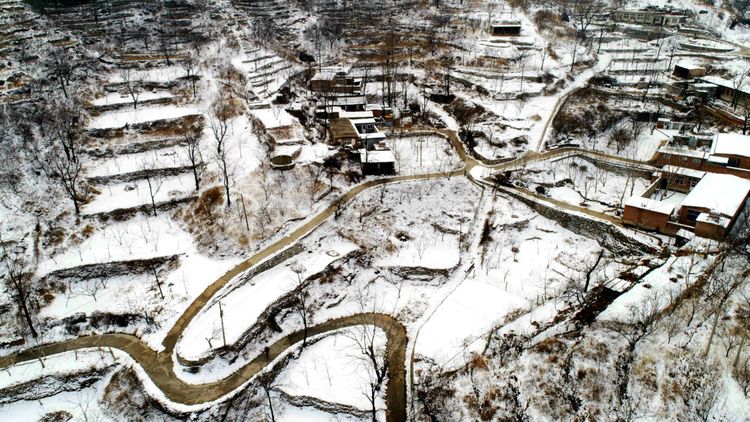 十渡雪景千姿多彩美不胜收